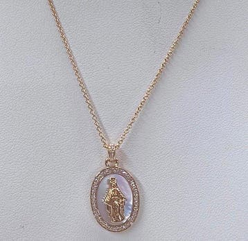Crivelli - Collier avec pendentif - 18 carats Or jaune