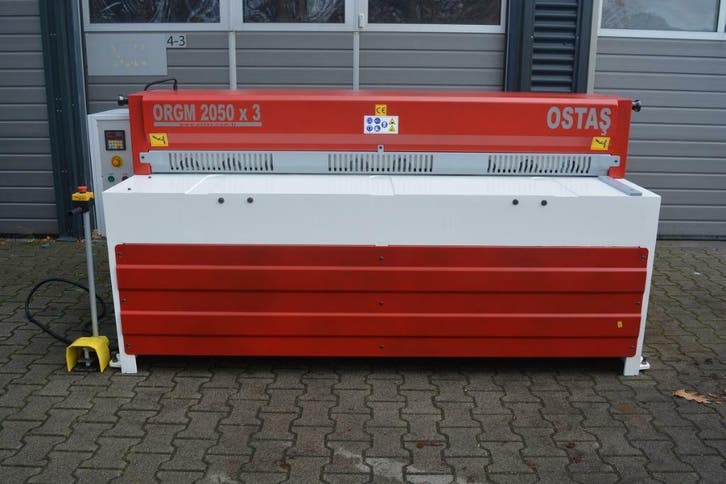 OSTAS plaatschaar knipbank, Bricolage & Construction, Outillage | Autres Machines