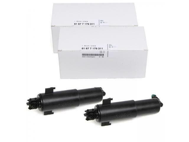 2x ORIGINAL BMW Koplampsproeierkop Telescopisch mondstuk E90, Auto-onderdelen, Verlichting, Ophalen of Verzenden