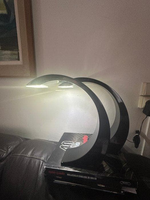 Alinea - Lampe - Half Black Moon - Métal - Paire de lampes, Antiek en Kunst, Kunst | Designobjecten