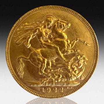 Australië. George V. Sovereign 1922-P