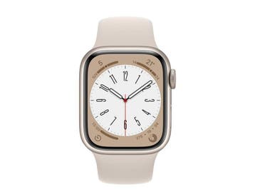 Apple Watch Series 8 - 41mm - Aluminium - Sterrenlicht - GPS, Verzenden