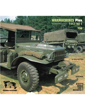 WARMACHINES PLUS VOLUME 1, INCLUDING WILLYS, DODGE, GMCS,, Nieuw