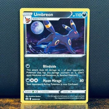 Pokémon Card - Umbreon Holo SWSH129 – Pokémon, Nieuw