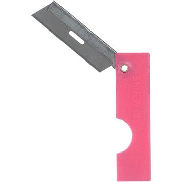 Scheermesje met Handvat  Roze     12 stuks, Verzenden, Nieuw