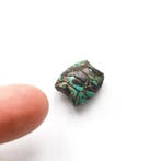 Oud-Chinees turkoois XS Schildpad Schelp Kraal Talisman - 17