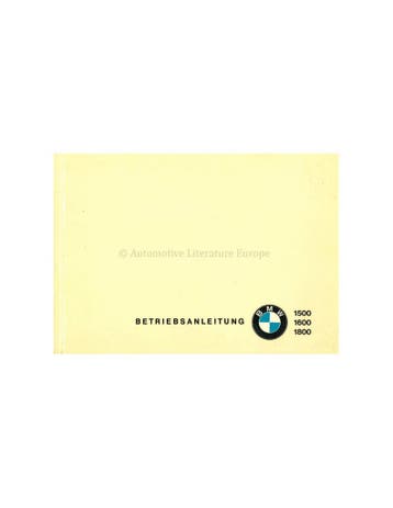 1964 BMW 1500 / 1600 / 1800 INSTRUCTIEBOEKJE DUITS, Ophalen of Verzenden