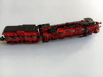 Trix, Minitrix N - 12365 - Locomotive à vapeur avec tender, Nieuw