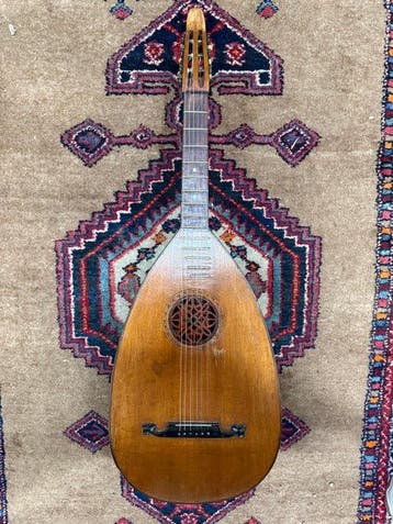 Unkown - Vintage Lute - - Luth - 1900 (Sans prix de réserve), Musique & Instruments