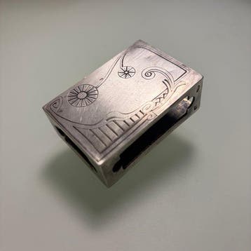 Porte-allumettes - Argent 875 (84 Zolotniki)