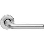 Intersteel Deurkruk recht en rozet met nok aluminium, Ophalen of Verzenden, Nieuw