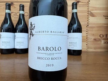 2019 Alberto Ballarin Bricco Rocca - Barolo - 6 Flessen, Verzamelen, Nieuw