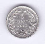 Nederland. Willem III. 5 Cents 1853 KWALITEIT