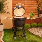 Barbecue à charbon kamado - Ø 46,5 cm - noir - 75 x 130 x, Jardin & Terrasse, Barbecues au charbon de bois, Verzenden, Neuf