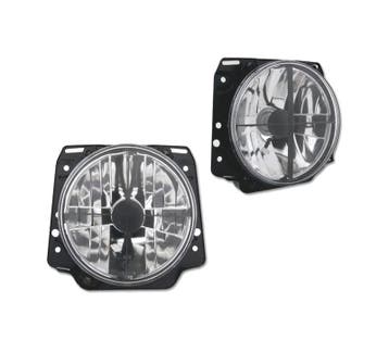 PHARES POUR VOLKSWAGEN VW GOLF MK2 83-91 FOND CHROMÉ, Verzenden