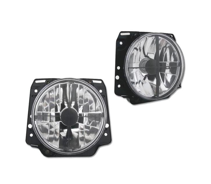 PHARES POUR VOLKSWAGEN VW GOLF MK2 83-91 FOND CHROMÉ, Autos : Pièces & Accessoires, Éclairage, Envoi