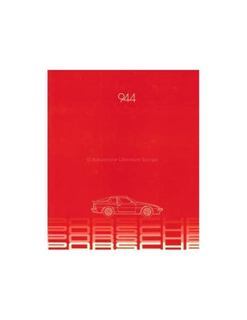 1982 PORSCHE 944 BROCHURE DUITS | ENGELS, Boeken, Nieuw