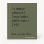 De puzzel voltooid / Grote letter bibliotheek / 2342, Boeken, Streekboeken en Streekromans, Verzenden, Gelezen, Olga van der Meer