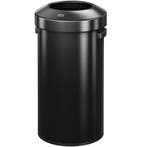 Afvalbak | URBAN BIN | RVS | Zwart | 90L | Open | Anti, Articles professionnels, Verzenden