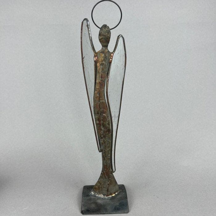 Dariusz Drzymaa (XX-XXI) - NO RESERVE- BIG- Guardian Angel, Antiquités & Art, Art | Objets design