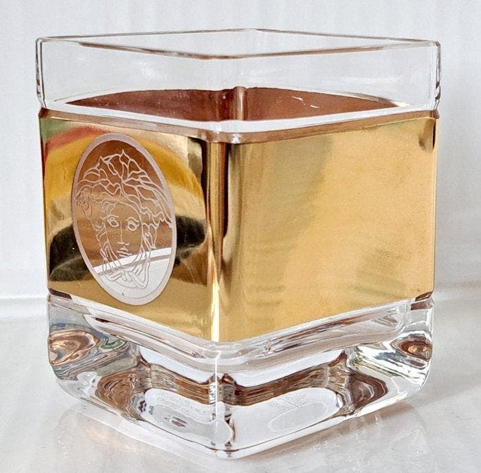 Rosenthal - Versace - Pot - Whisky-beker Versace Medusa, Antiquités & Art, Antiquités | Verre & Cristal