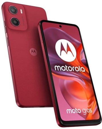 motorola moto g05 - 4/64GB - Plum Red (Telefoon Accessoires), Verzenden