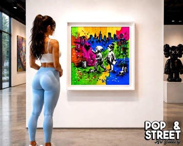 Golden Boy (2000) - “COLOR REVOLUTION” - Original painting -
