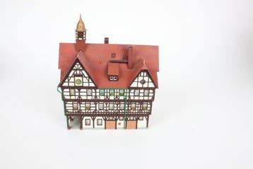 Kibri H0 - Décor de train miniature (5) - maisons à