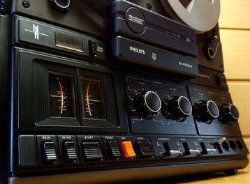 Philips - N 4504 3-motor, 3-hoofd 4-spoor stereo, Nieuw