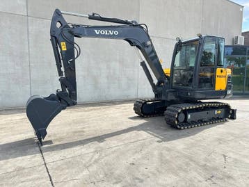 Veiling: Midigraafmachine Volvo EC60C Diesel 2010, Articles professionnels, Ophalen