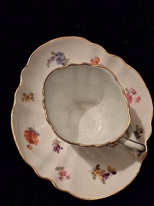 Kop en schotel (3) - Porselein, Antiquités & Art, Antiquités | Verre & Cristal