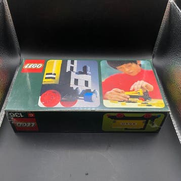 Lego Set - 136 - Train - LEGO 136 – Shell Tankwagen (1975) –