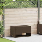 vidaXL Opbergbox voor buiten 100x55x55,5 cm poly rattan, Verzenden, Nieuw