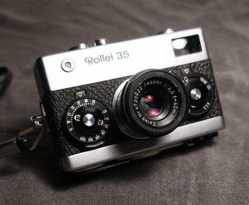 Rollei 35 Tessar - Made in Germany Appareil photo argentique, Audio, Tv en Foto, Fotocamera's Analoog, Nieuw