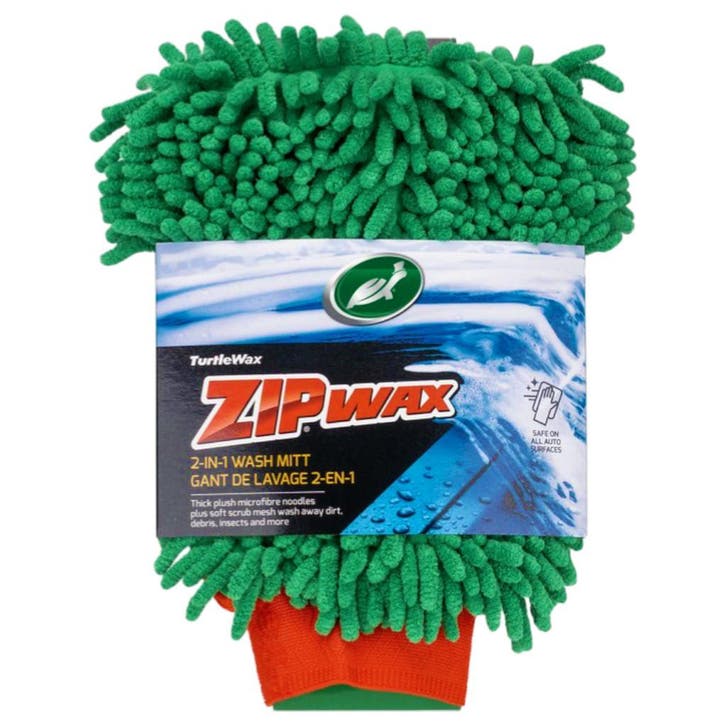 Turtle Wax Zip Wax 2-in-1 Wash Mitt Washandschoen, Auto diversen, Onderhoudsmiddelen, Verzenden