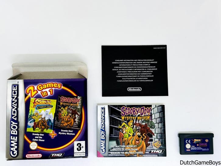 Gameboy Advance / GBA - Scooby Doo And The Cyber Chase / Mys, Consoles de jeu & Jeux vidéo, Jeux | Nintendo Game Boy, Envoi