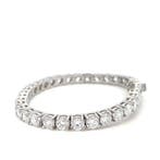 Bracelet - 14 carats Or blanc - 12.50ct. tw. Diamant