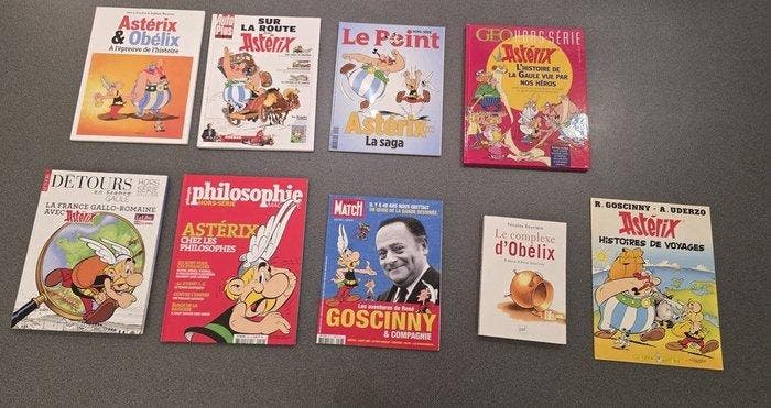 Astérix - 6x B + 3x C - 9 Werken rondom Astérix - 1992/2017, Livres, BD