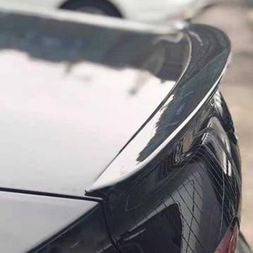 Carnamics Achterspoiler |   | S-Line zwart glanzend, Verzenden, Nieuw