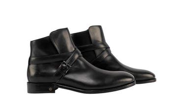 TESTONI - 8 UK - 42 IT - Piuma Ankle Boot Lux Calf Black -, Vêtements | Hommes, Chaussures