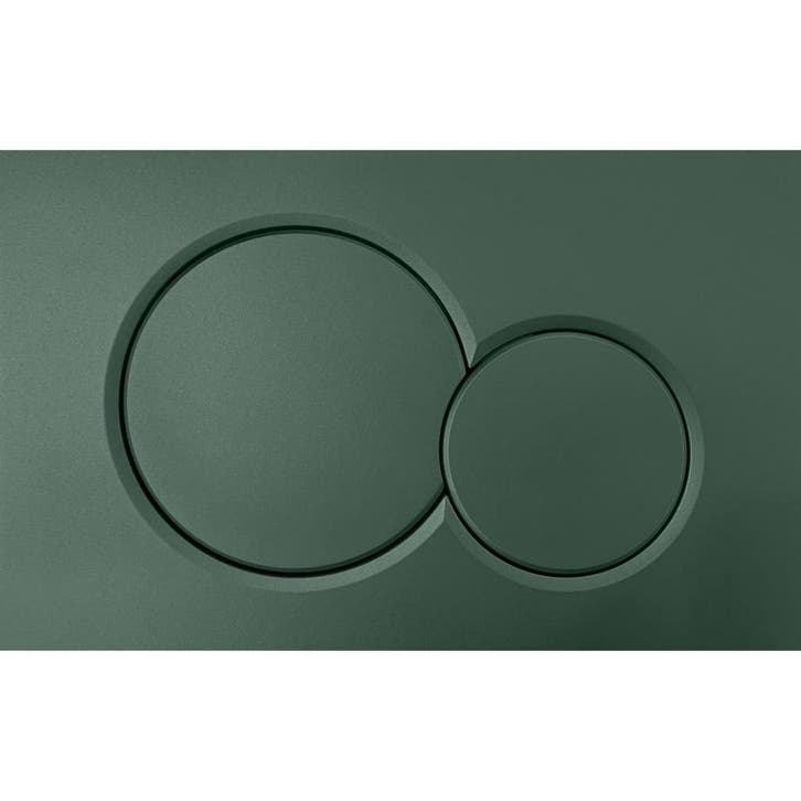 Bedieningsplaat Sigma by Geberit Frontbediening Mat Groen, Doe-het-zelf en Bouw, Sanitair, Overige typen, Nieuw, Ophalen of Verzenden