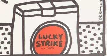 Keith Haring (1958-1990) - Lucky Strike