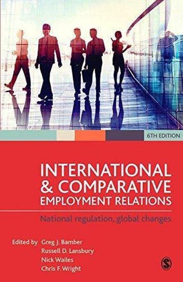 International and Comparative Employment Relations, Verzenden, Zo goed als nieuw, Greg J Bamber