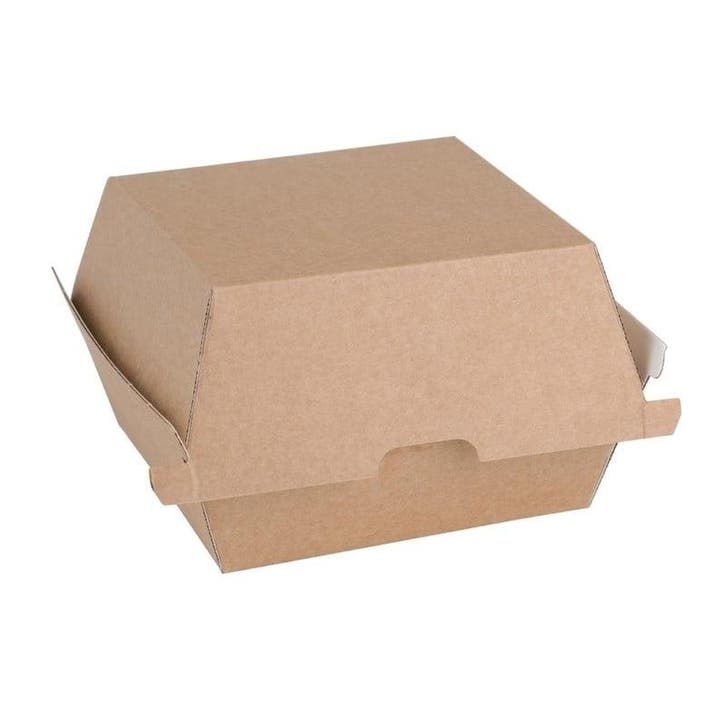 Hamburgerdoosjes | Composteerbaar Karton | 150 stuks |, Zakelijke goederen, Horeca | Keukenapparatuur, Nieuw in verpakking, Verzenden