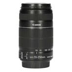 Canon EF-S 55-250mm f/4-5.6 IS II met garantie, Ophalen of Verzenden, Gebruikt