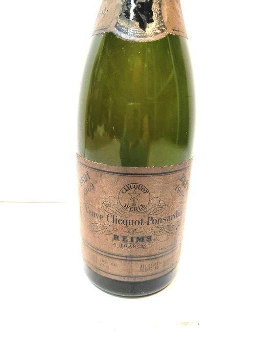 1969 Veuve Clicquot, ponsardin - Champagne Brut - 1, Collections, Vins