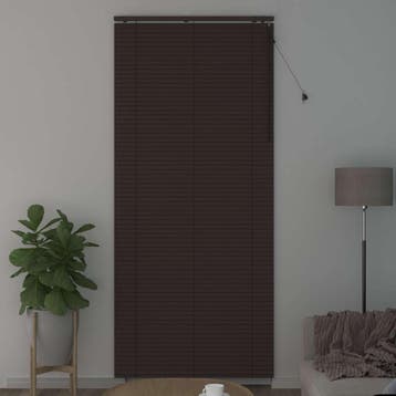 vidaXL Venetiaanse jaloezie Donkerbruin 110 x 250 cm 35 mm, Huis en Inrichting, Stoffering | Gordijnen en Lamellen, Verzenden