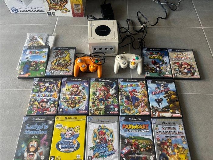 Nintendo - Gamecube - Pak Mario Smash Football PAL blanc, Games en Spelcomputers, Spelcomputers | Overige Accessoires