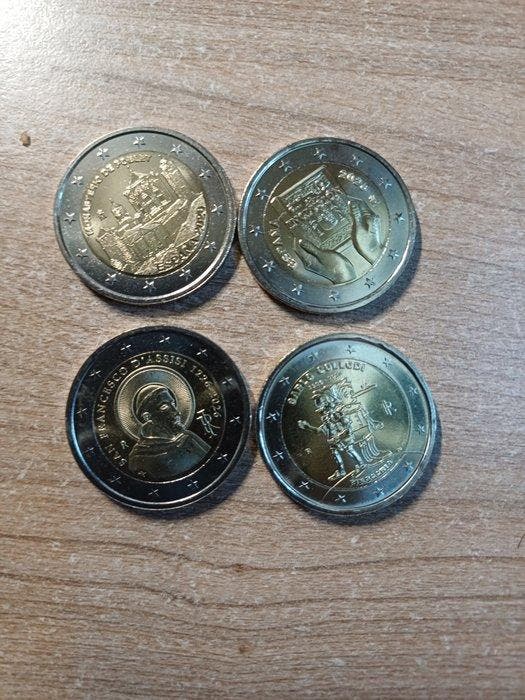 Europe. 2 Euro 2013/2026 (15 monnaies) (Sans prix de, Postzegels en Munten, Munten | Europa | Niet-Euromunten