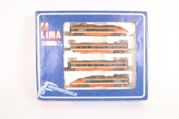 Lima N - 123901 - Treinstel (1) - TGV (Sud Est) - SNCF, Hobby & Loisirs créatifs, Trains miniatures | Échelle N